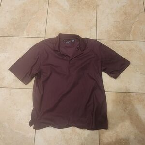 Men's Burgundy Polo Shirt